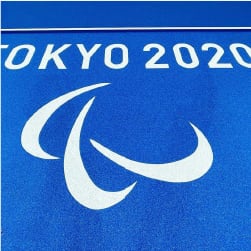 東京2020パラリンピックのロゴマーク写真。この写真の投稿画面へ