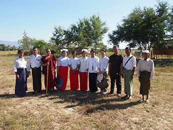 ミャンマー助産診療センター建設予定地